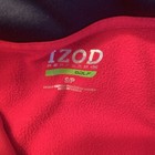IZOD GOLF WINDBREAKER PERFORM-X HI-TECH FABRIC SIZE S RED AND BLACK 1/4 ZIP NEW — photo 3