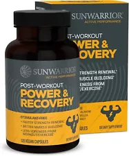 Sunwarrior Active Power & Recovery Capsules 120ct (30 srv)