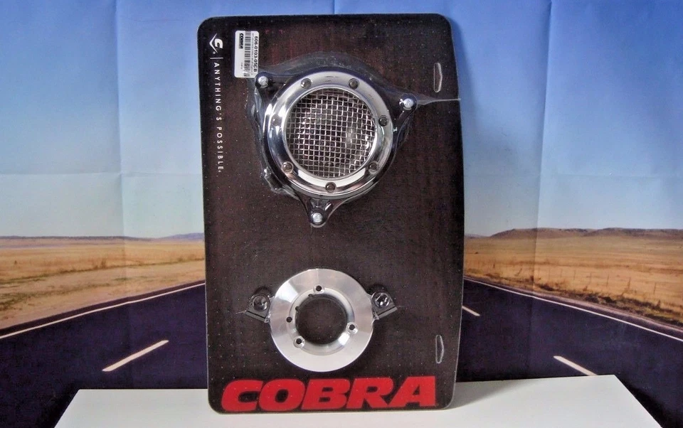 Filtro de aire Harley Sportster XL Sportster 883 1200 K&N cromo Cobra 606-0103-05CB EE. UU. HB Foto 2 de 4