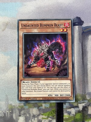 Yugioh MP22-EN206 Undaunted Bumpkin Beast 1. Auflage