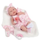 New Berenguer La Newborn 15 Inch Real Girl Vinyl Doll in Dots 18063 Accessories