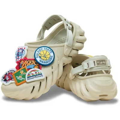 Crocs Nba Echo Clog Sandals Cream 212727-90H Unisex Size | eBay