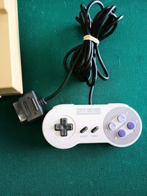 1991 Super Nintendo SNES Console SNS-001 Original With  Controller +wires