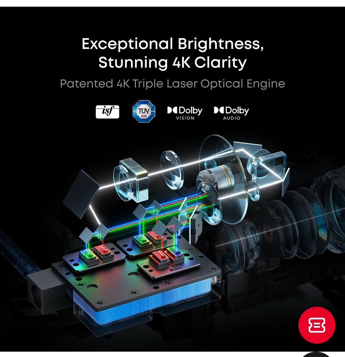 Nebula Cosmos Laser 4K UHD Portable Laser Projector for sale
