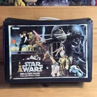 Vintage 1977 Kenner Star Wars Mini-Action Figure Collector's Case w/ 2 Trays