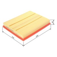 Luftfilter Bosch 1457433281 FüR Gmc Opel Subaru Vauxhall Chevrolet Holden Lti