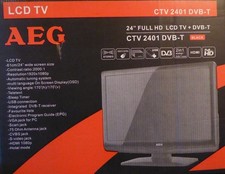AEG LCD TV CTV 2401 DVB-T 24" Full - HD Czarny -TV