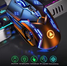 Mechanical Keyboard-Mouse combo RGB Lights -Wired -104 keygaming 7