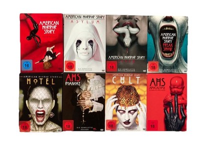  American Horror Story Staffel 1-8 (Dvd, 2001-2018)- Kultserie-Bitte Lesen 