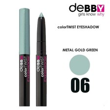 Debby color twist ombretto stick '06 metal gold green