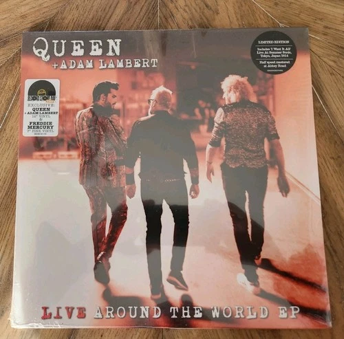Queen + Adam Lambert 'Live Around The World' (RSD Vinyl EP + 7" Pink Single) NEW