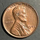 1940-P Lincoln Wheat Cent Penny GEM BU With Toning!🔥#2