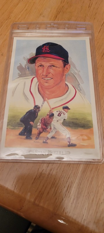 1989 Perez Steele STAN MUSIAL  Postcard  - 04447/10,000