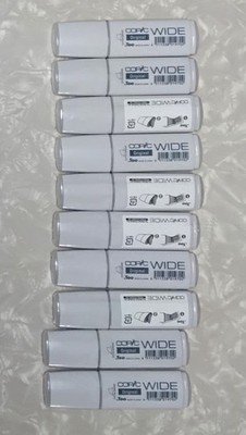 Copic markers wide tip, empty, new