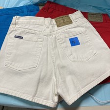 Jordache Women's Juniors Vintage Utility Denim Shorts Size 7/8