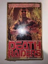 Death Raiders VHS 1986 Action PDV Video Clams...