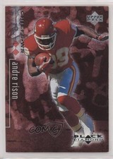 1998 Upper Deck Black Diamond Rookie Edition Double 216/3000 Andre Rison #41 0q3