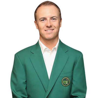 Jordan Spieth (grüne Jacke) Half Body Buddy Cutout