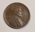 1913-D Lincoln Wheat Cent Very Fine Denver Mint