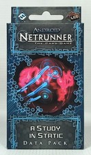 FANTASY FLIGHT LCG ANDROID NETRUNNER CARD GAME A STUDY IN STATIC DATA PACK MIP