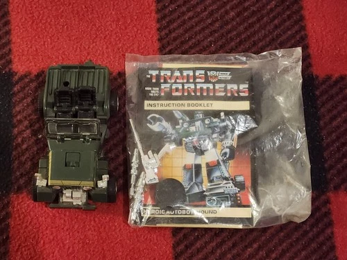 Transformers G1 Original Hound Vintage 1980's With Manual & Some Accessories