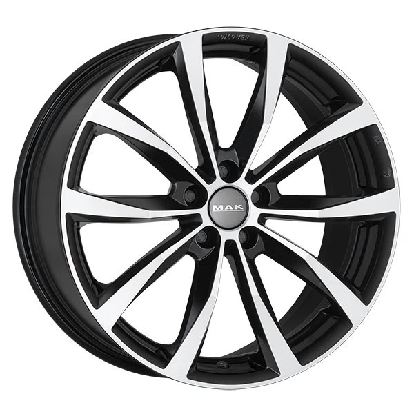 Jantes roues Mak Wolf Seat Ateca 7 5x17 5x 114 3 Black Mirror 386