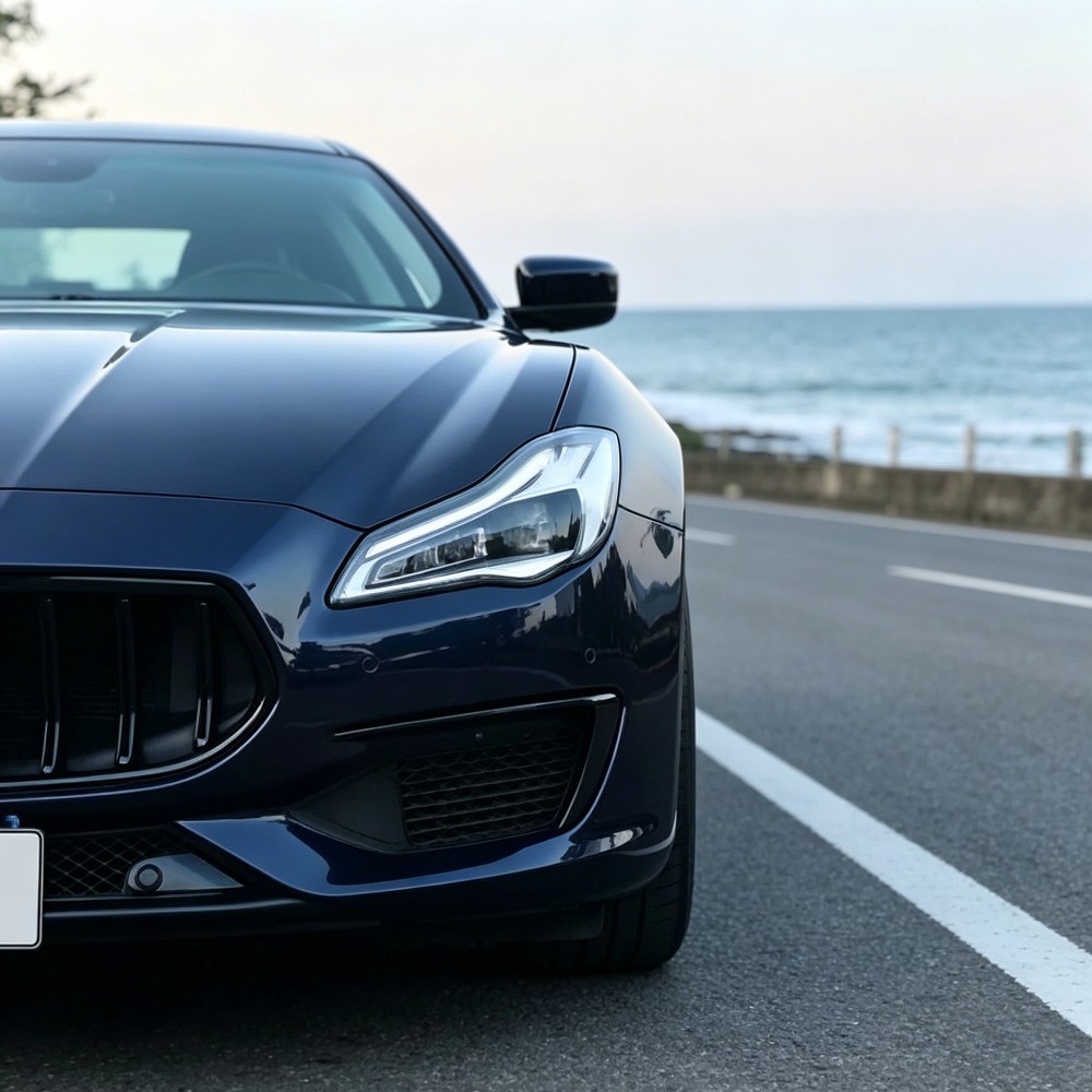 Front LED Headlight Upgrade DRL Lamps For Maserati Quattroporte 2013-2017 