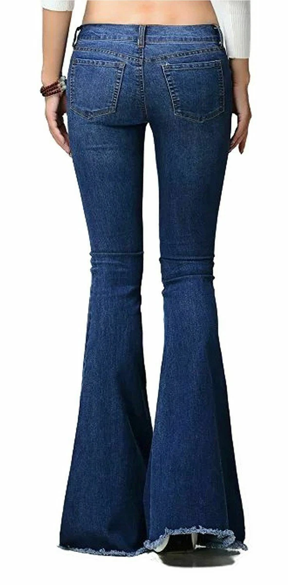 Flare mid sale rise jeans