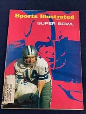 January 18, 1971 Craig Morton Dallas Cowboys Super Bowl Sports Illustrated