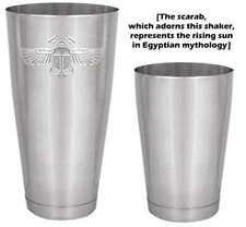 Professional, Stainless Steel, Boston Style Cocktail Shakers, 2 piece set, 18oz 