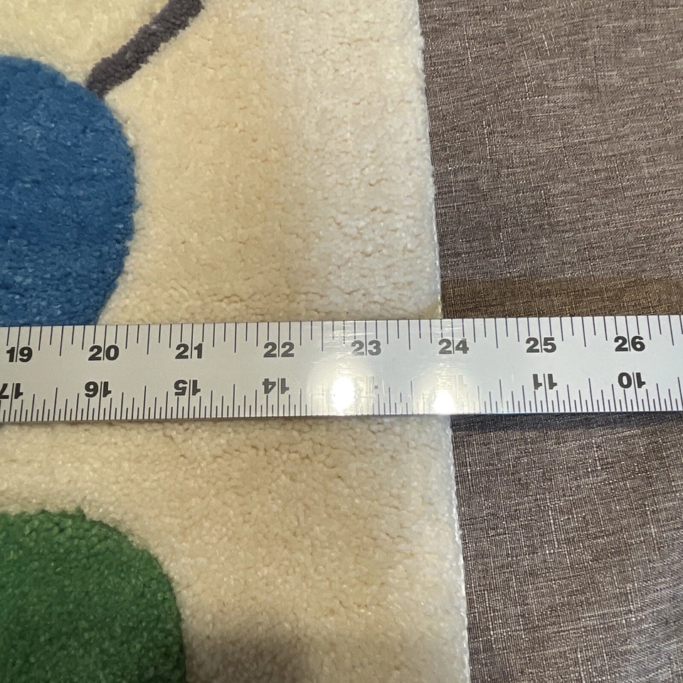 Alfombra alfombra alfombra habitación infantil Momeni Lil Mo Whimsy LMJ16 2'x3' habitación infantil Foto 4 de 4