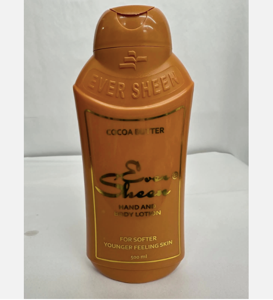 Ever Sheen Cocoa Butter Hand & Body Lotion For Softer Younger Feeling Skin 500ml