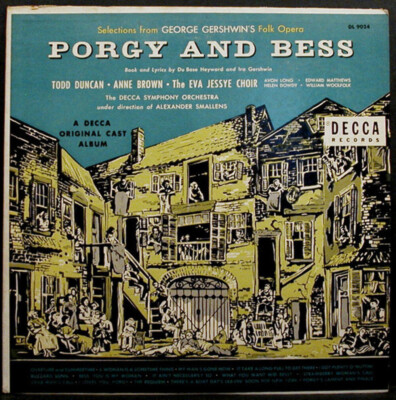 George Gershwin / Todd Duncan (3), Anne Brown, The Eva Jessye Choir*, The Decca