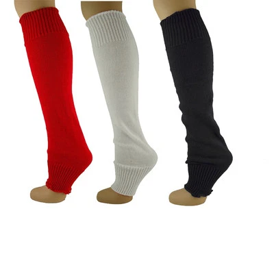 MYTOPTRENDZ COLLECTION Leg Warmers Plain Luxury Soft Thick Knit Legwarmers Long Cosy Legwarmer Colour