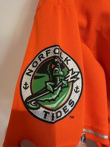 Norfolk Tidewater Tides Jersey #22 Youth Size Large Promotional Give away 2022 - Picture 4 of 10
