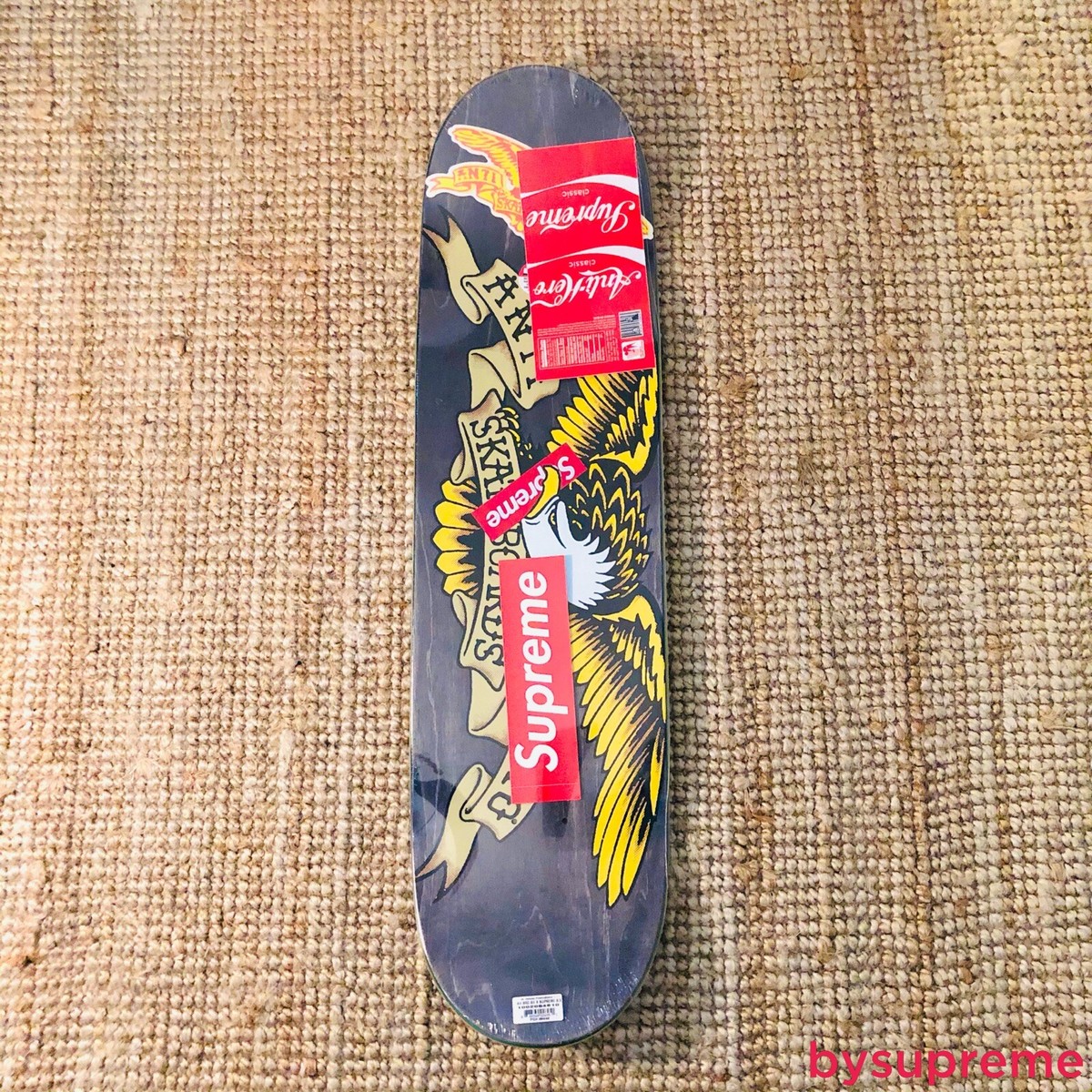 Supreme ANTIHERO Dog Skateboard Deck Brown | Hype Clothinga