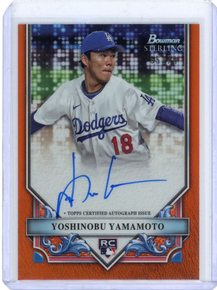 Bowman Sterling RC ダルビッシュ カード & プレートset MLB 2024 BOWMAN STERLING box #サインカード #トップス #山本