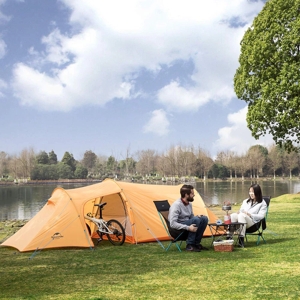 Family backpacking shop tent