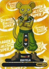 Dragon Ball UNIVERSE SURVIVAL Lamincards Diramix -  N° 104 QUITELA