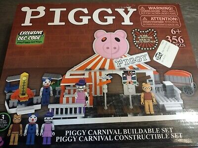 Piggy Roblox Carnival Buildable Building Set w/ Figures & DLC Code 356 Pcs  New