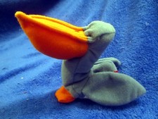 McDonald's Ty Teenie Beanie Scoop The Pelican NO TAG  NO BAG
