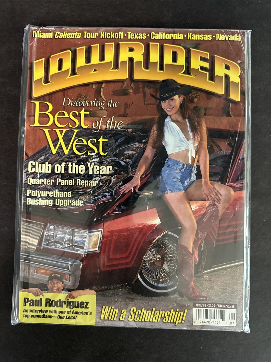 1998 Lowrider Magazine • APRIL • Very Good Condition • #OO-77 | eBay