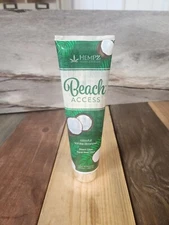 Hempz Beach Access White Bronzer Tanning Lotion +FREE Packet