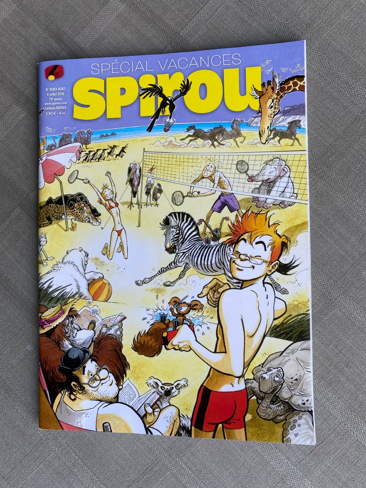 Hebdo Spirou N°4082 / 4083 Special Vacances 2016 In Excellent Condition