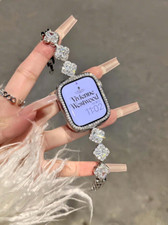 Diamond-Studded Metal Strap Fashionable And Elegant Apple Watch 42/44/45/49mm