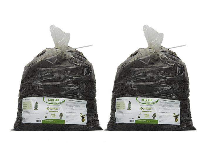 Keto (ketotsuchi) per bonsai (2 sacchi da c.ca 9 kg - 10 lt), per bonsai