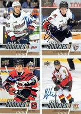 GABRIEL FORTIER autographed '17/18 Upper Deck CHL card #374 TAMPA BAY LIGHTNING