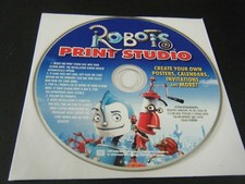 Robots Print Studio (PC, 2006) - Disc Only!!