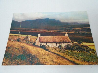 CLACHAN CROFT REET STEADING BEN LOYAL SUTHRL VINTAGE POSTKARTE 15/10 CM