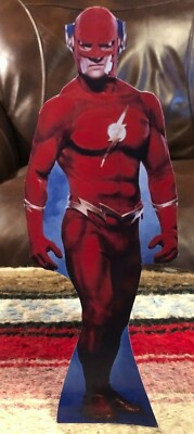 ''The Flash'' Super Hero TV Series Figure Tabletop Display Standee 10'' Tall